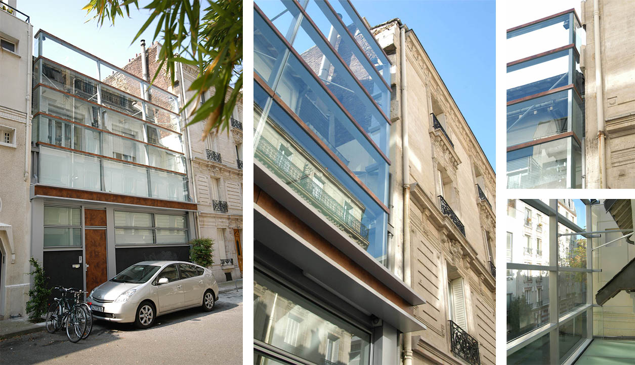 Realisation Logement 4 Rue Charles Weiss Paris Arnaud Goujon Architectes