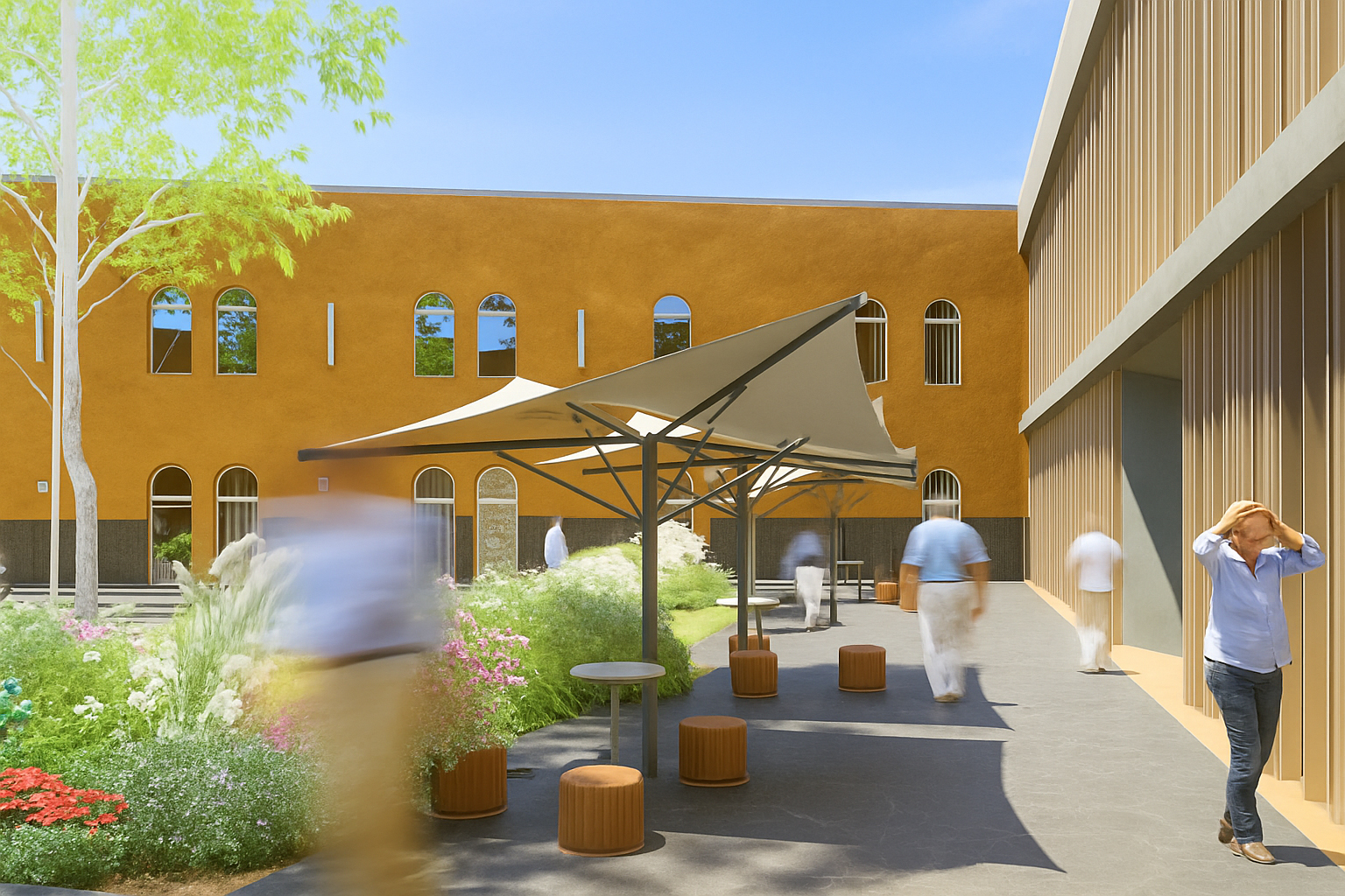 Projet RSA Bibbiena Arnaud Goujon Architectes