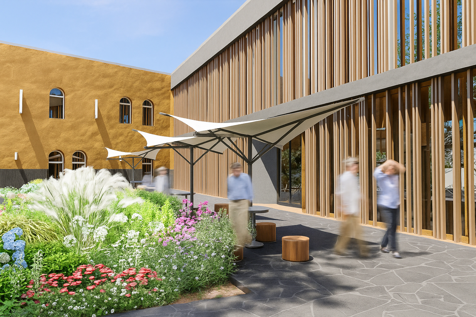 Projet RSA Bibbiena Arnaud Goujon Architectes